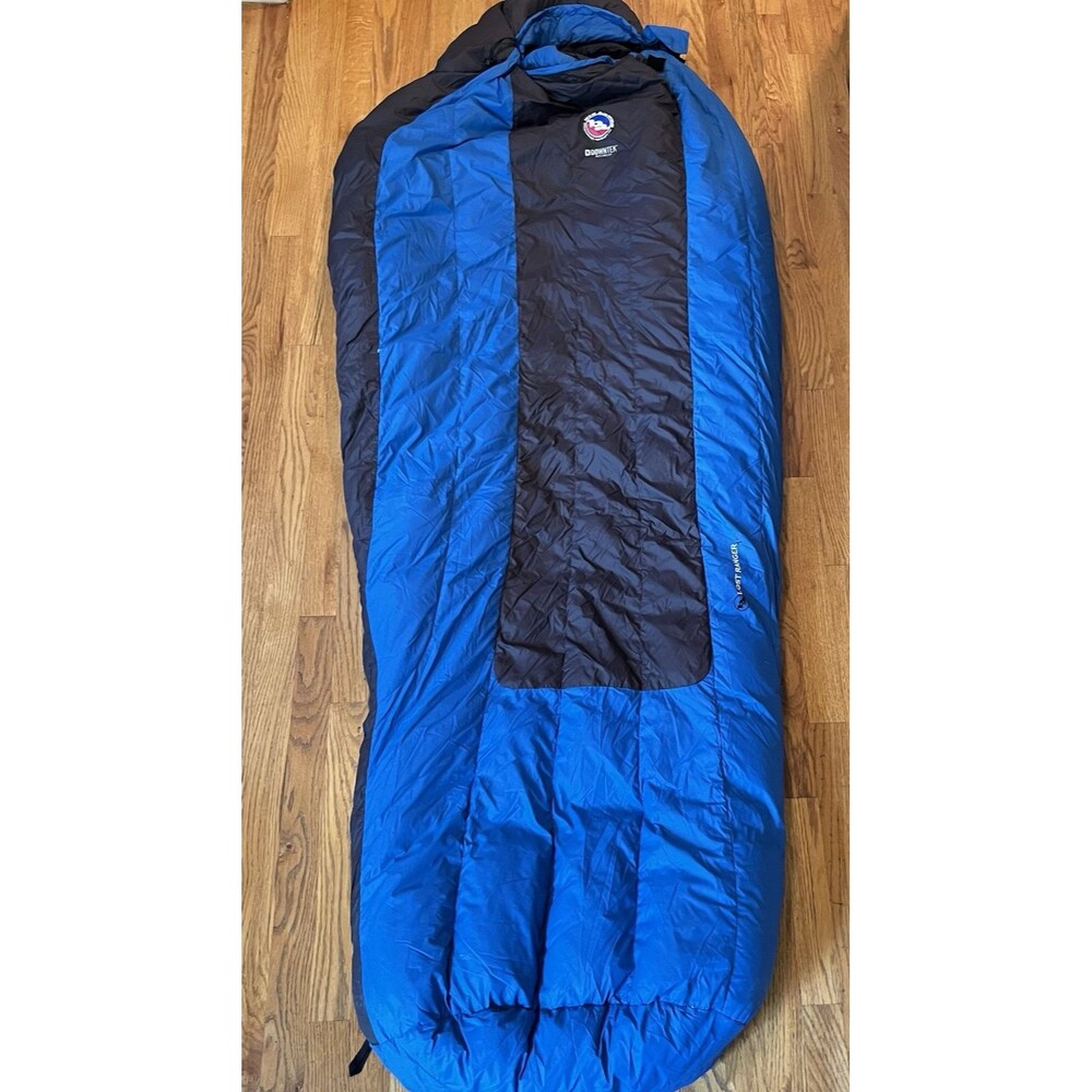 Big Agnes Lost Ranger 15 Long Goose Down Sleeping Bag Hiking 80.5x73"